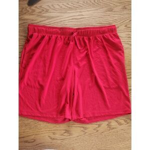 R2 Athletic Works Red Athletic Shorts